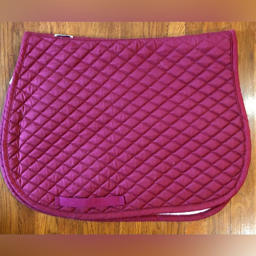 Tuffrider English Saddle Pad - red